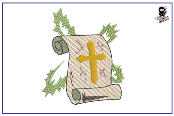 Bible Scroll Embroidery