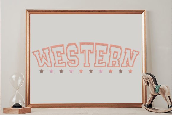 Western Sign Embroidery
